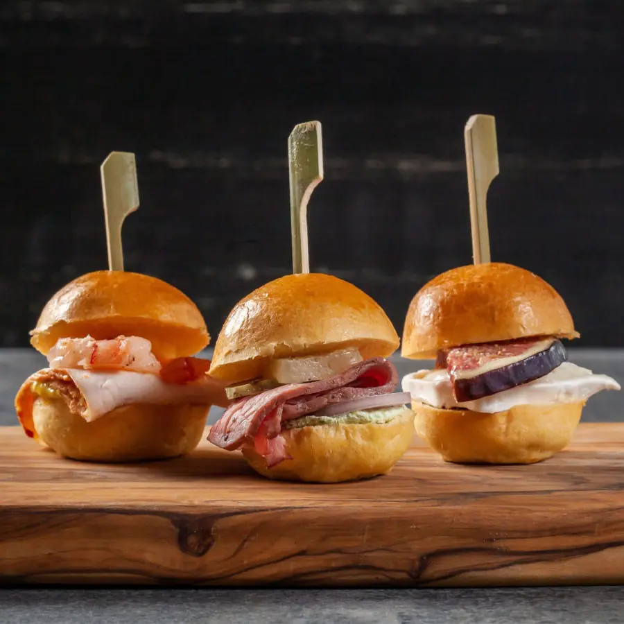 catering miniburger fingerfood fps catering