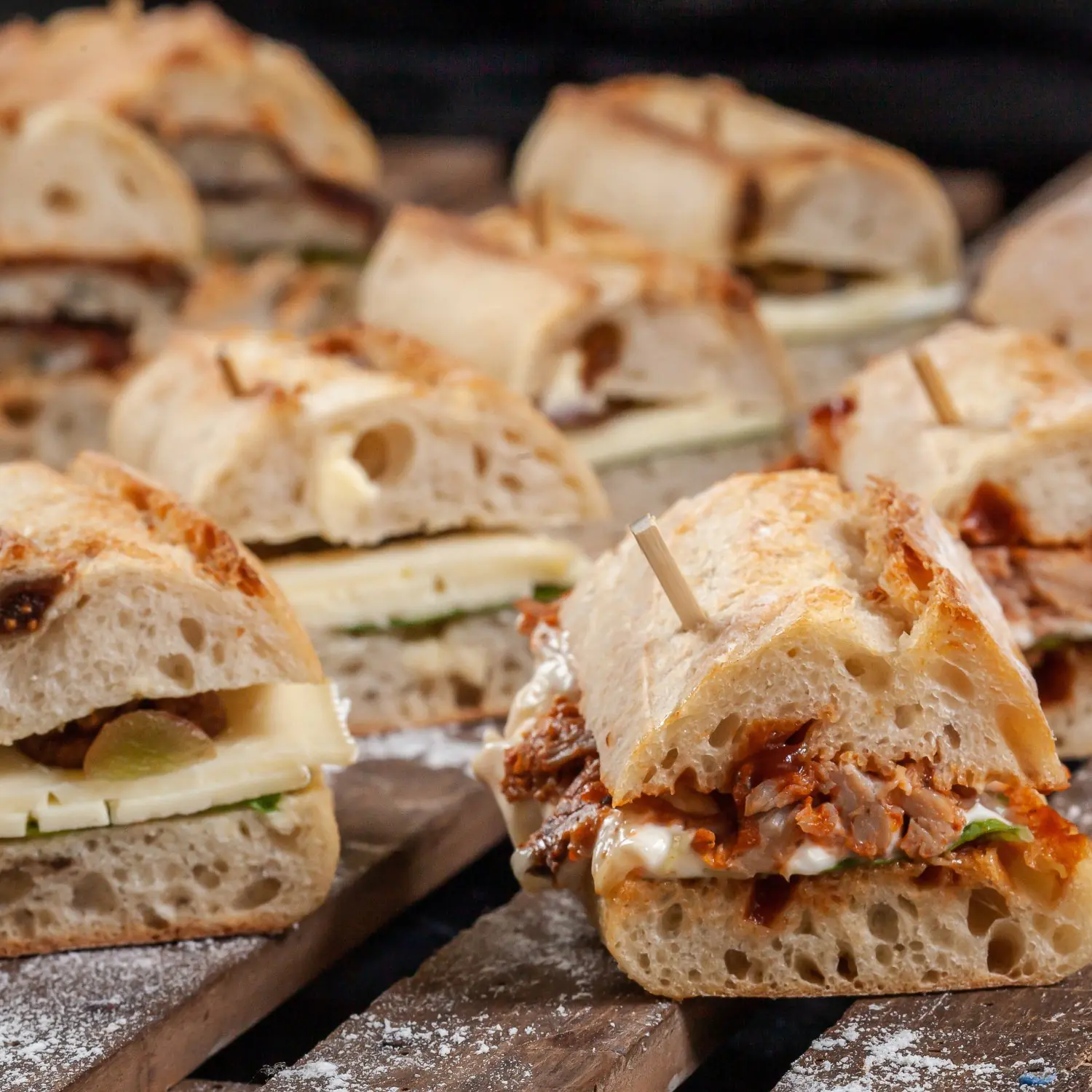 catering belegte ciabatta schnitten fps catering