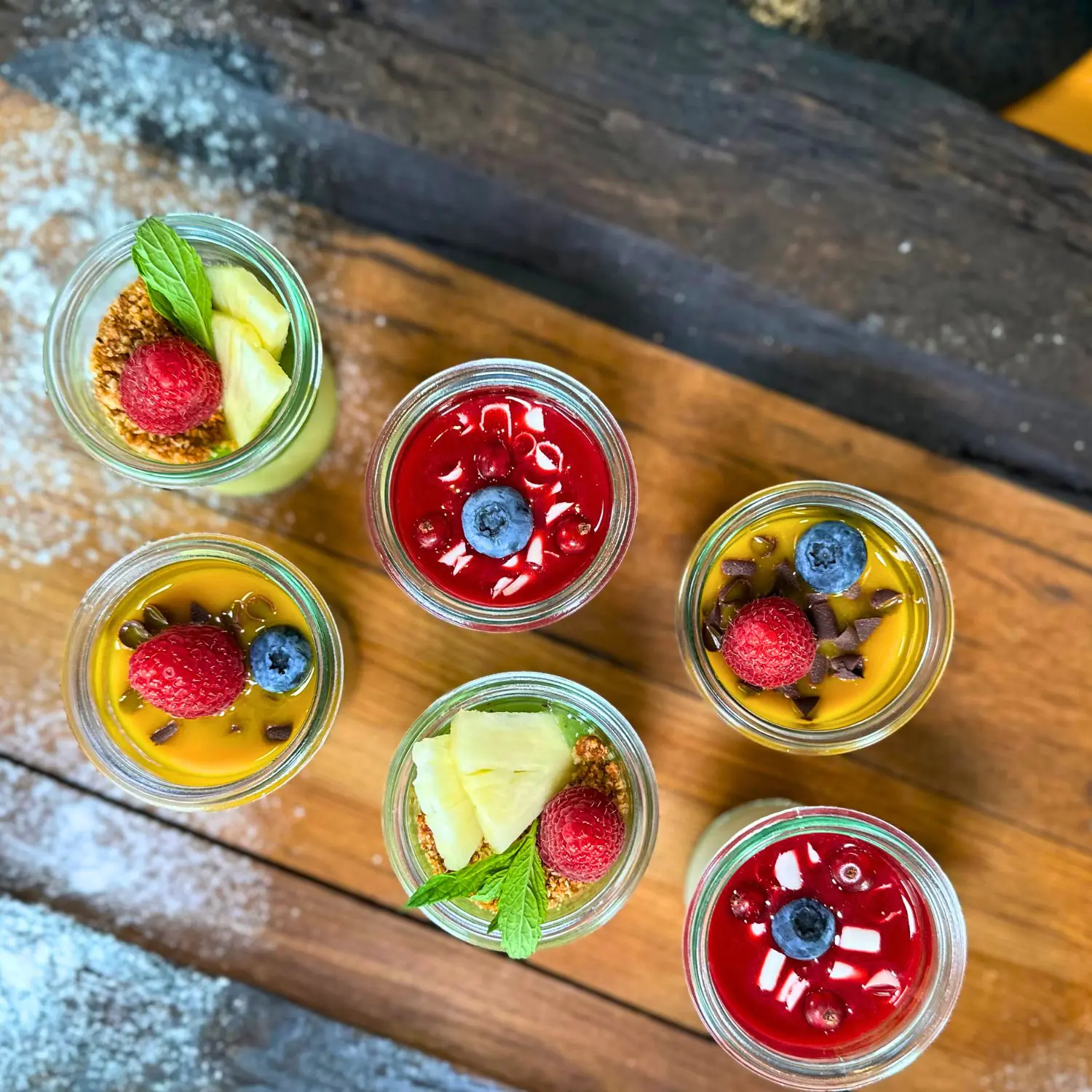 catering dessert im glas fps catering