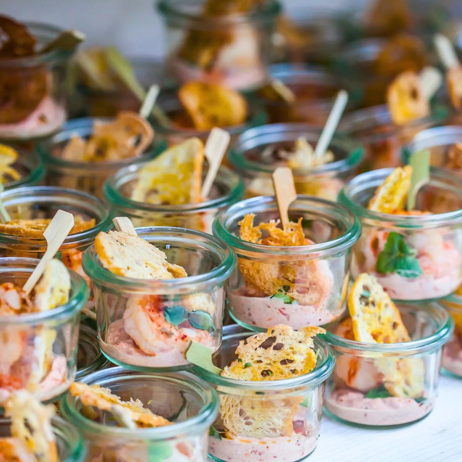 fingerfood im glas buffet fps catering