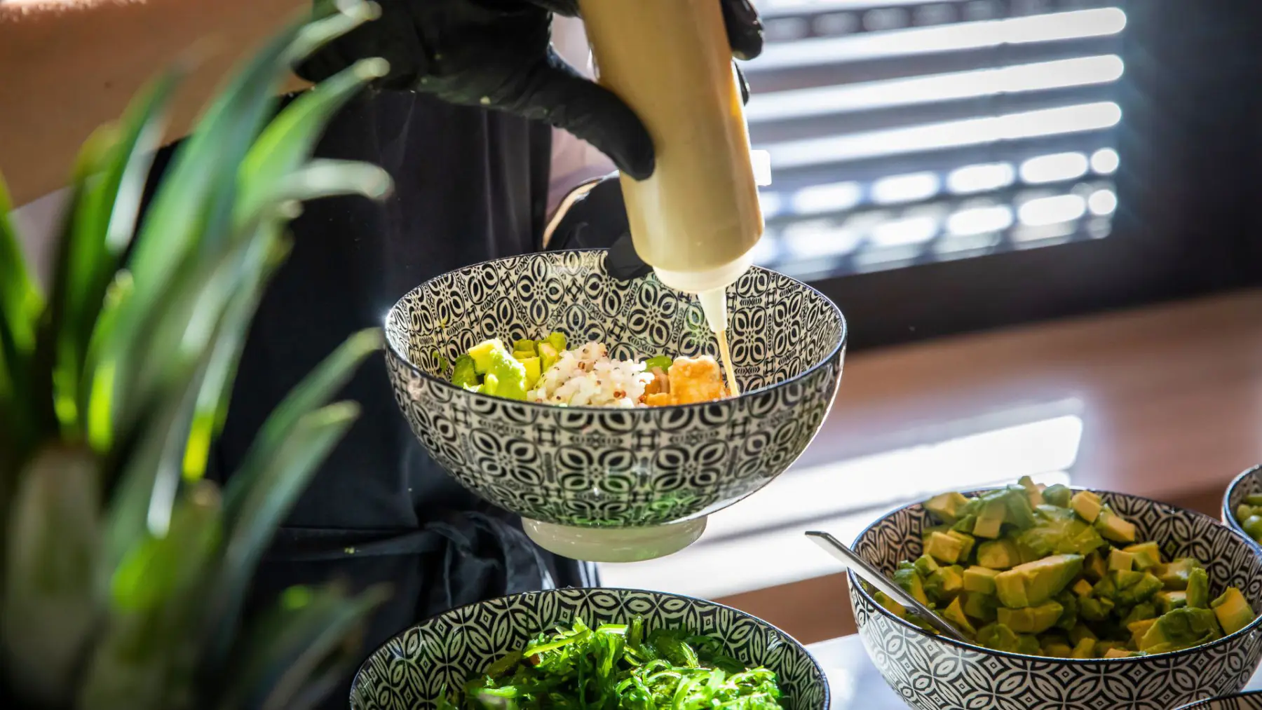 pokebowl live cooking fps catering