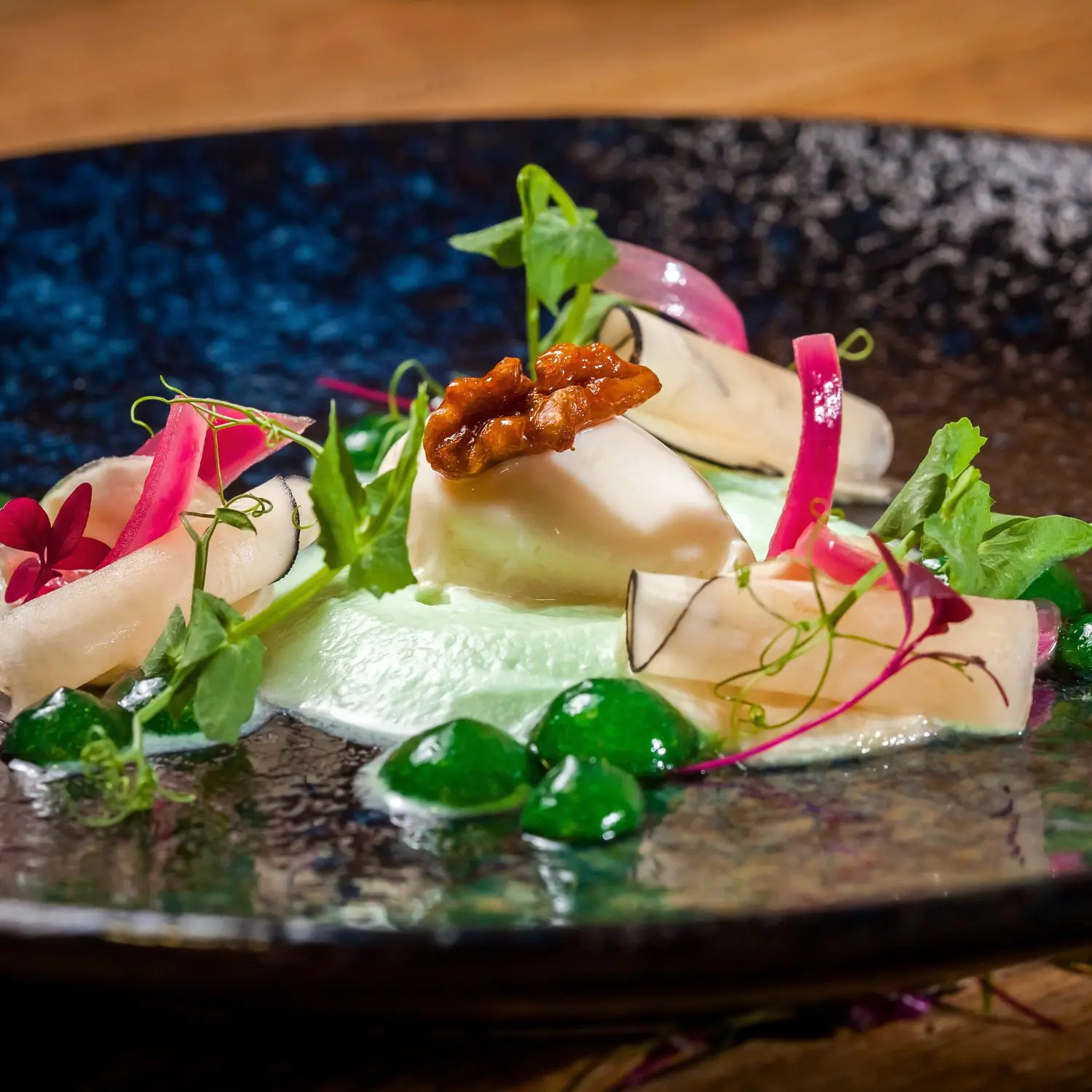 fine dining vorspeise kunstvoll gourmet catering fps