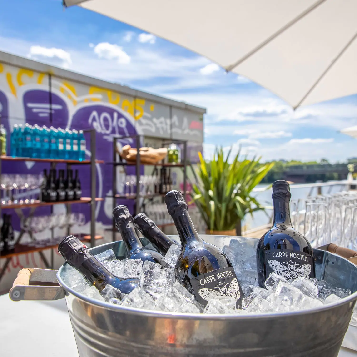 eventbar carpe noctem getraenke outdoor location