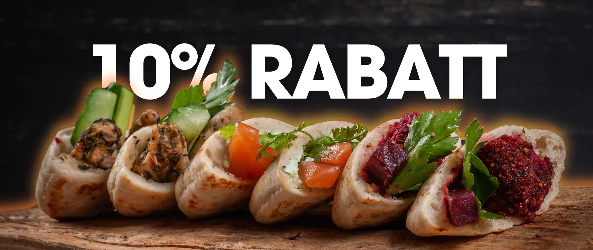 Mini Pita businesscatering 10 Prozent rabatt aktion fps catering