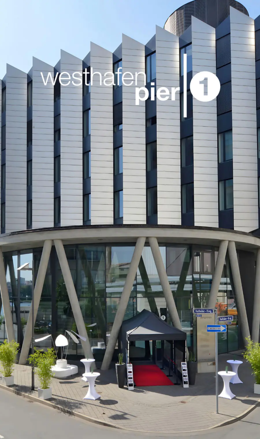 Westhafen Pier 1 Eventlocation von FPS Catering
