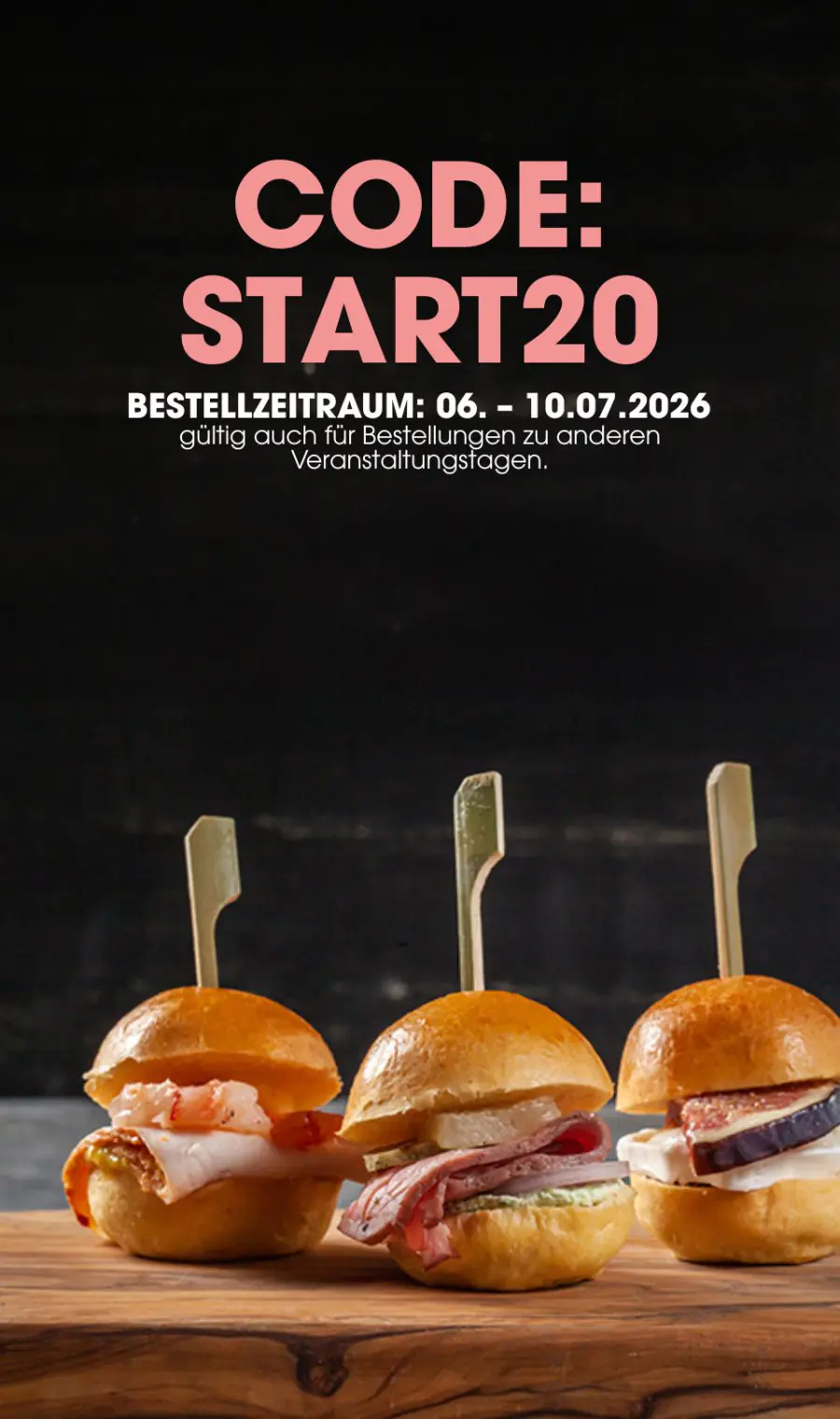 fps catering 20% rabatt aktion phone